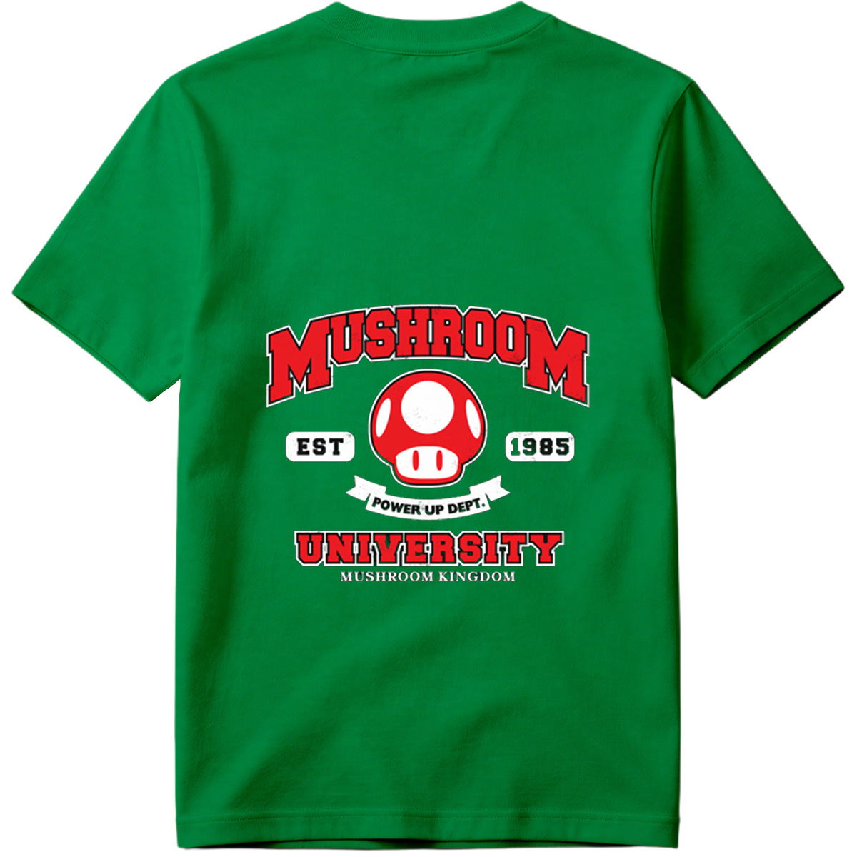Mushroom University: Power Up Dept. - Mario Mushroom Kingdom - Tee