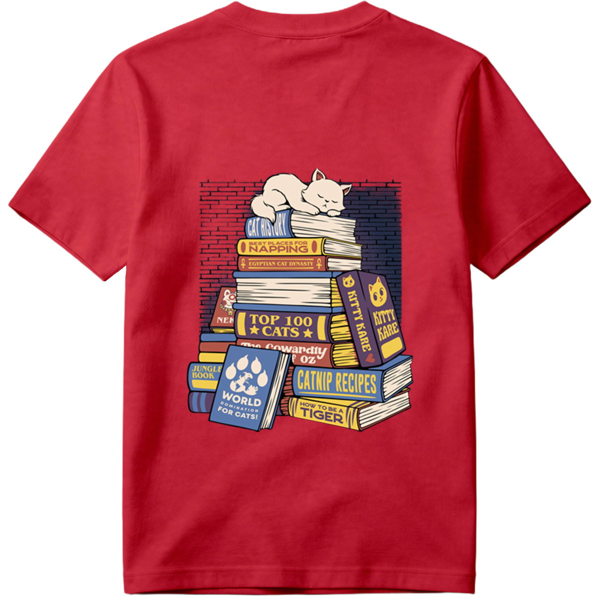 Cat Nap: A Stack of Feline Favorites - Tee