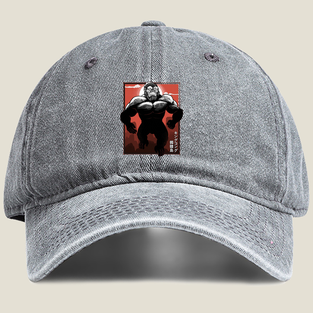 King Kong: Skull Island - Washed Denim - Baseball Cap