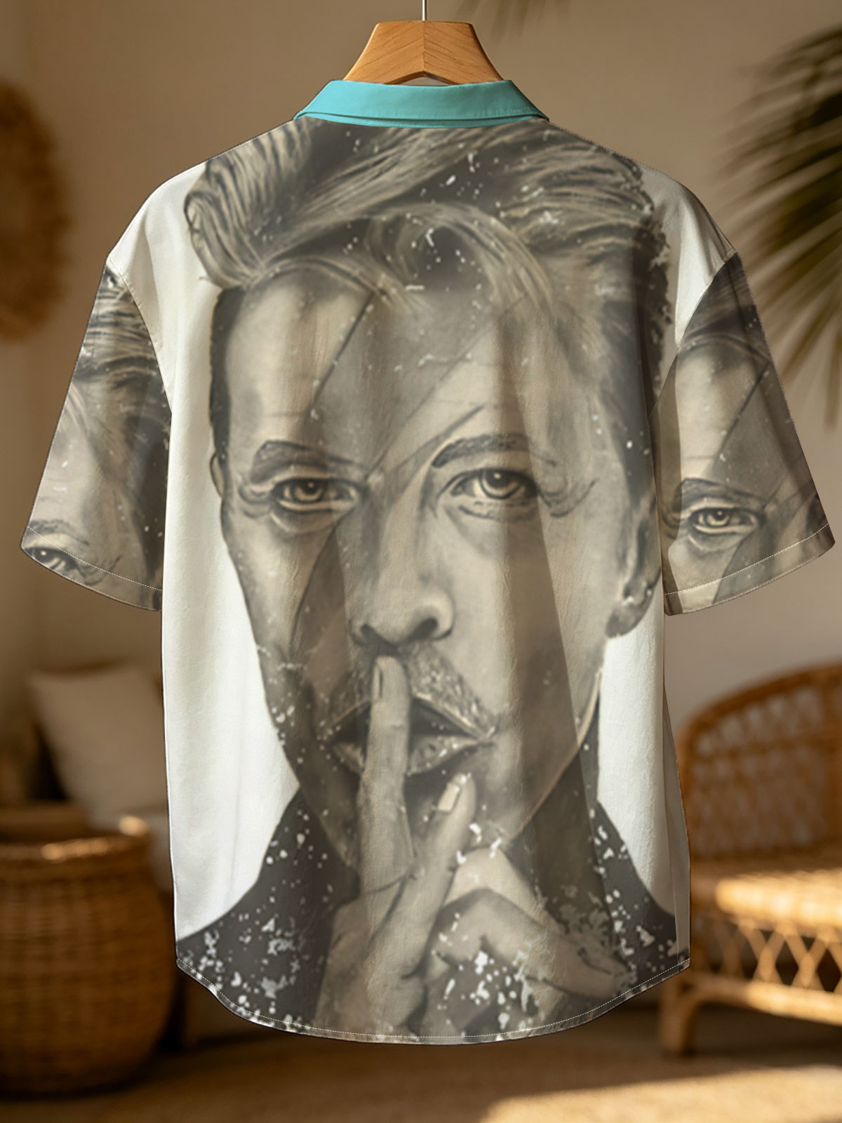 David Bowie - Ziggy Stardust Portrait with Shattered Effect -  Shirt