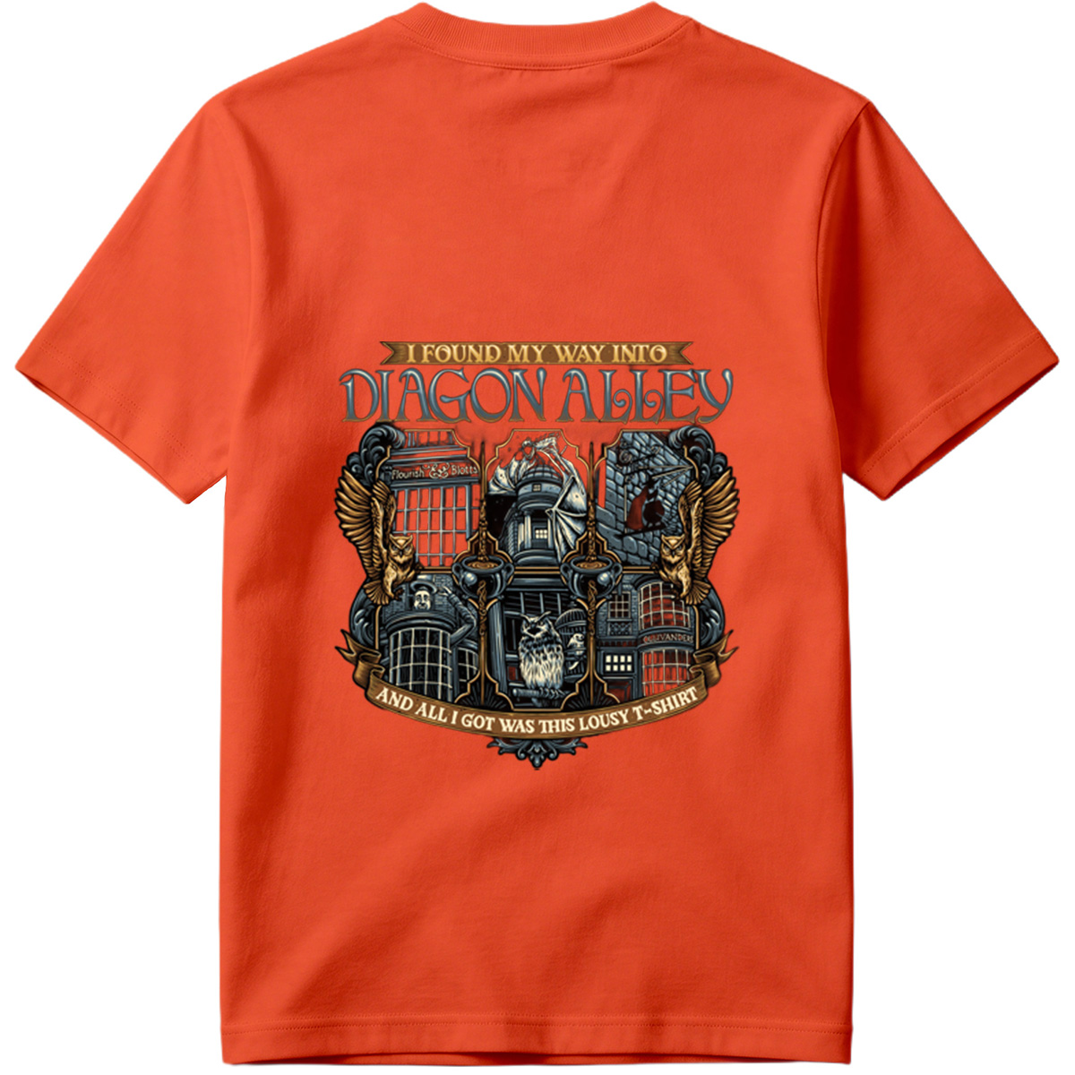 Harry Potter Diagon Alley T-Shirt Design - Tee