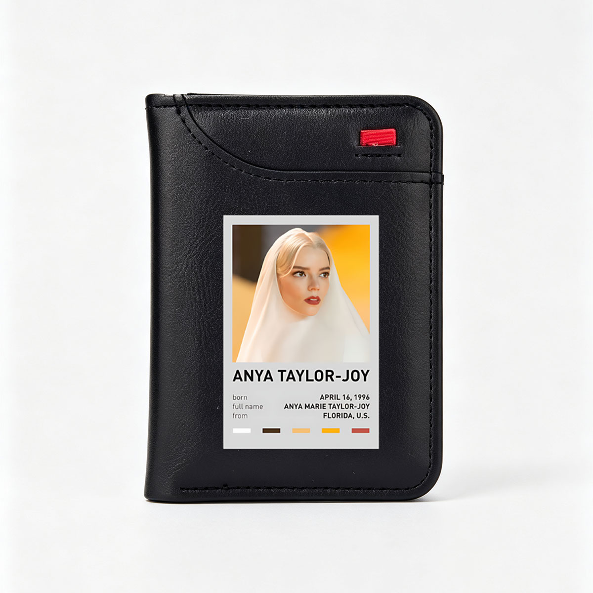 Anya Taylor-Joy: Born April 16, 1996, Florida, U.S. - Vertical Style Wallet