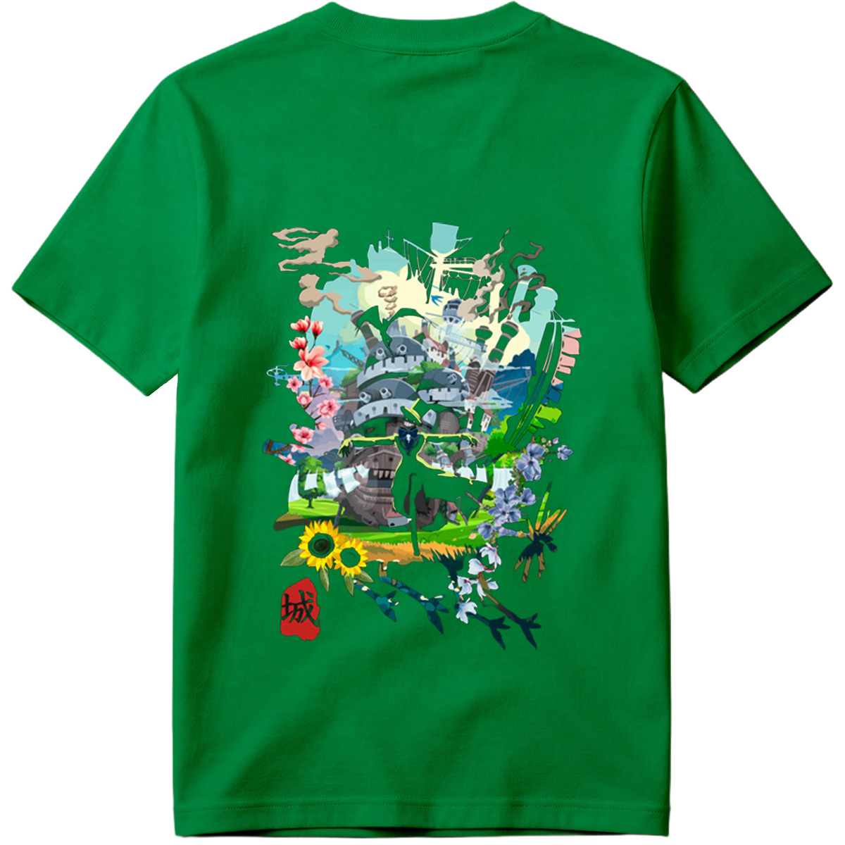Castle of the Ninja and the Sunflower - Tee