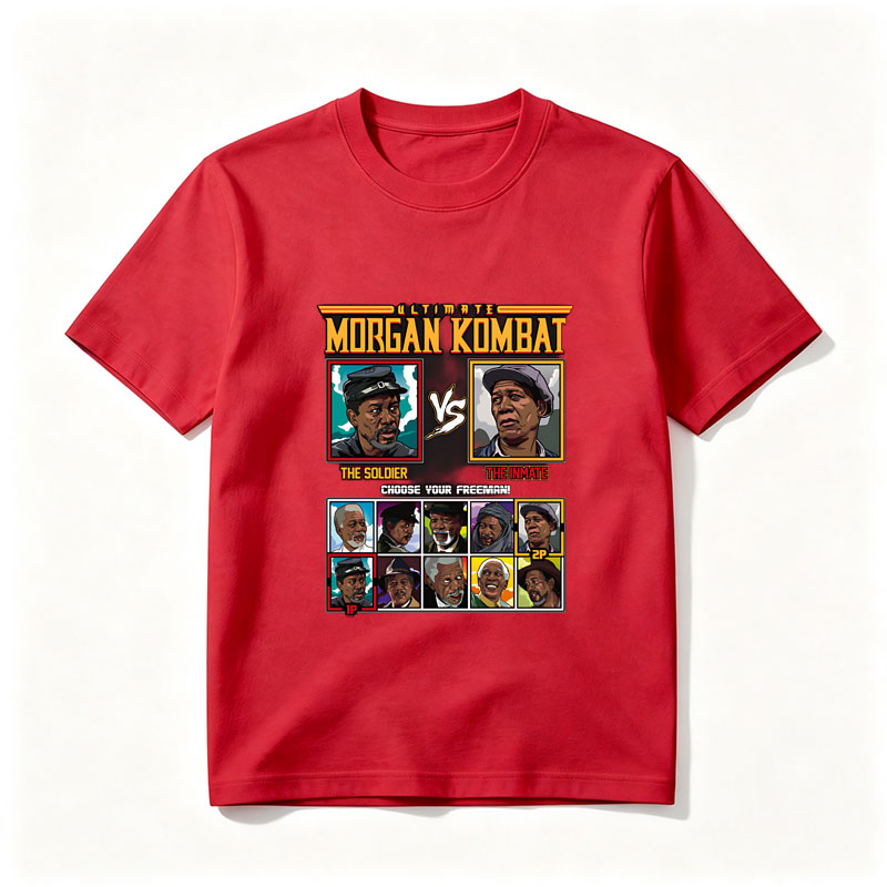 Ultimate Morgan Kombat: The Soldier vs The Inmate - Choose Your Freeman! - Tee