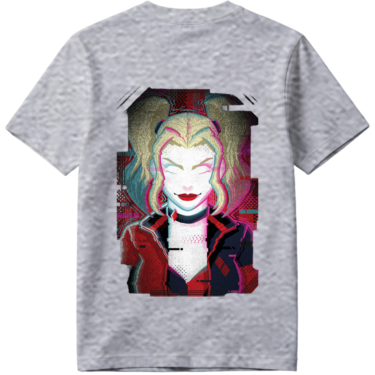 Harley Quinn: Glitch Portrait - Tee