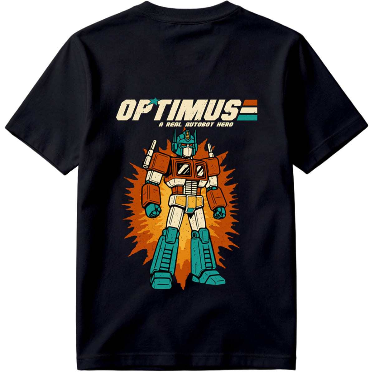 Optimus Prime: A Real Autobot Hero - Tee