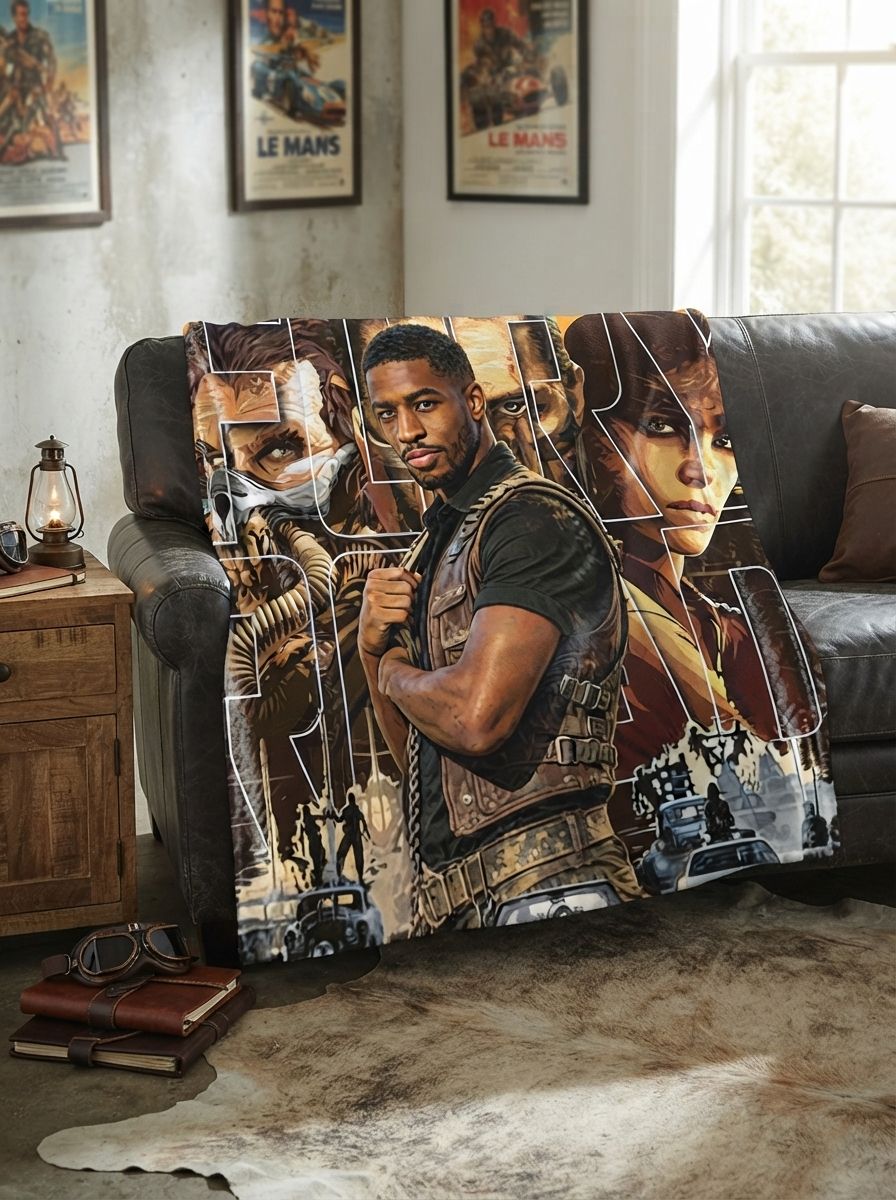 Custom Photo Face Blanket Personalized Movie Poster Flannel Fleece Throw Skin Friendly Anti Pilling Keepsake Gift