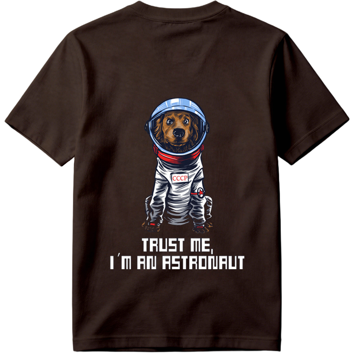 Cosmic Canine: CCCP Astronaut Dog - Tee