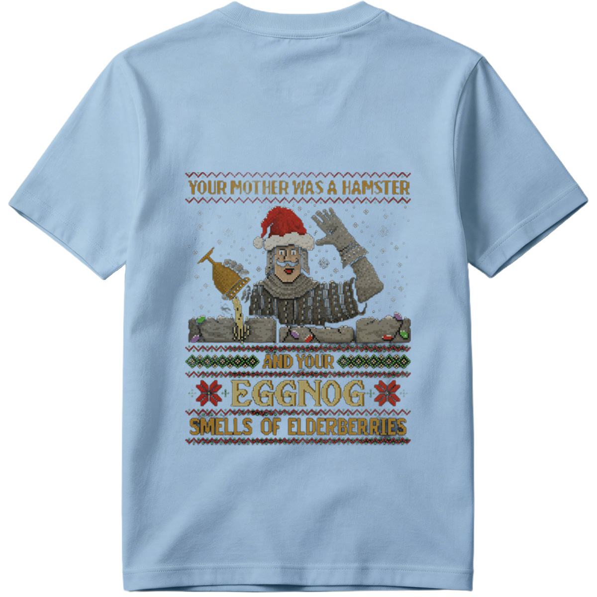 Monty Python and the Holy Grail - King Arthur Christmas Sweater - Tee