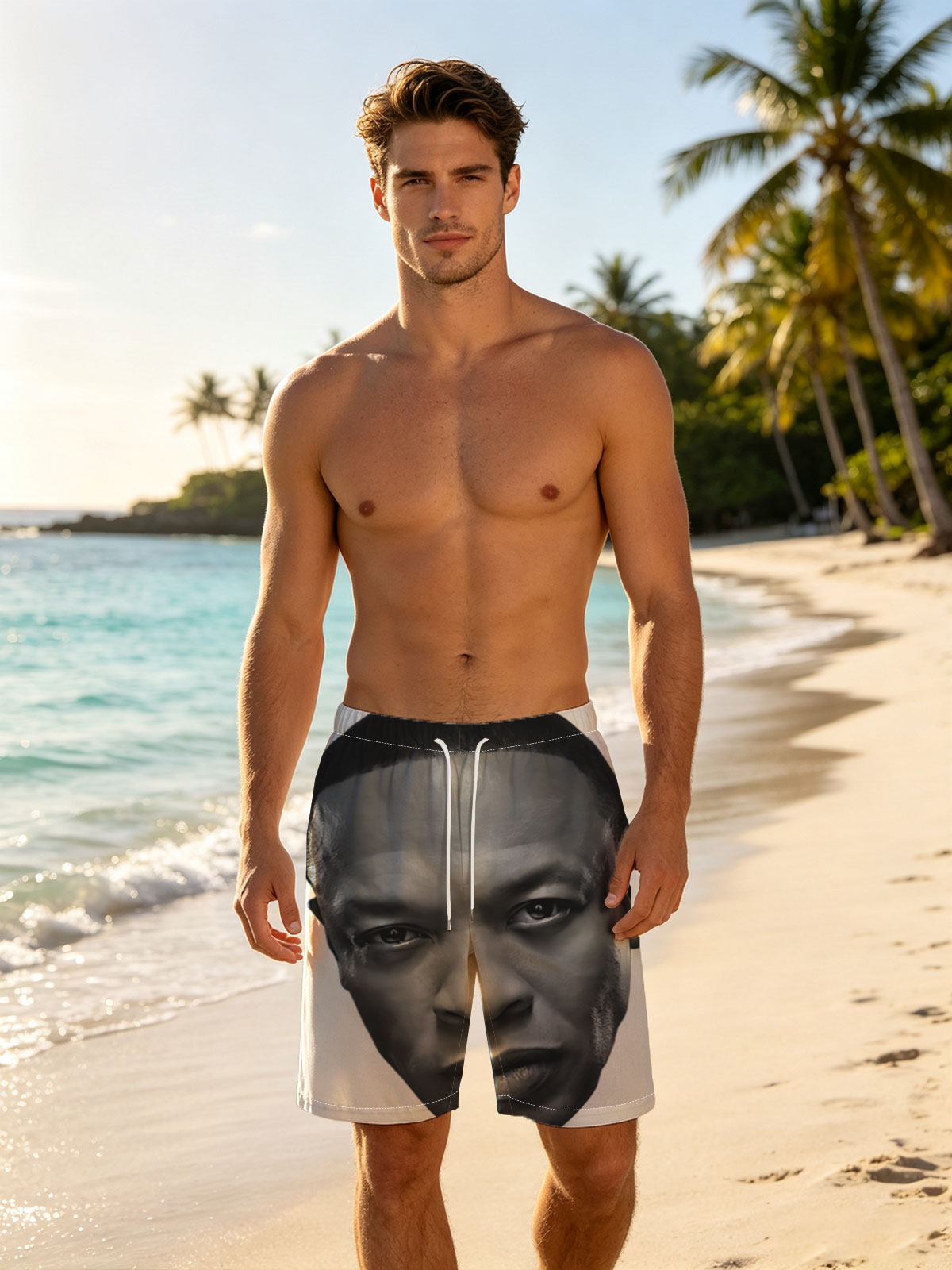 Dr. Dre: Iconic Music Producer and Rapper -  Beach shorts
