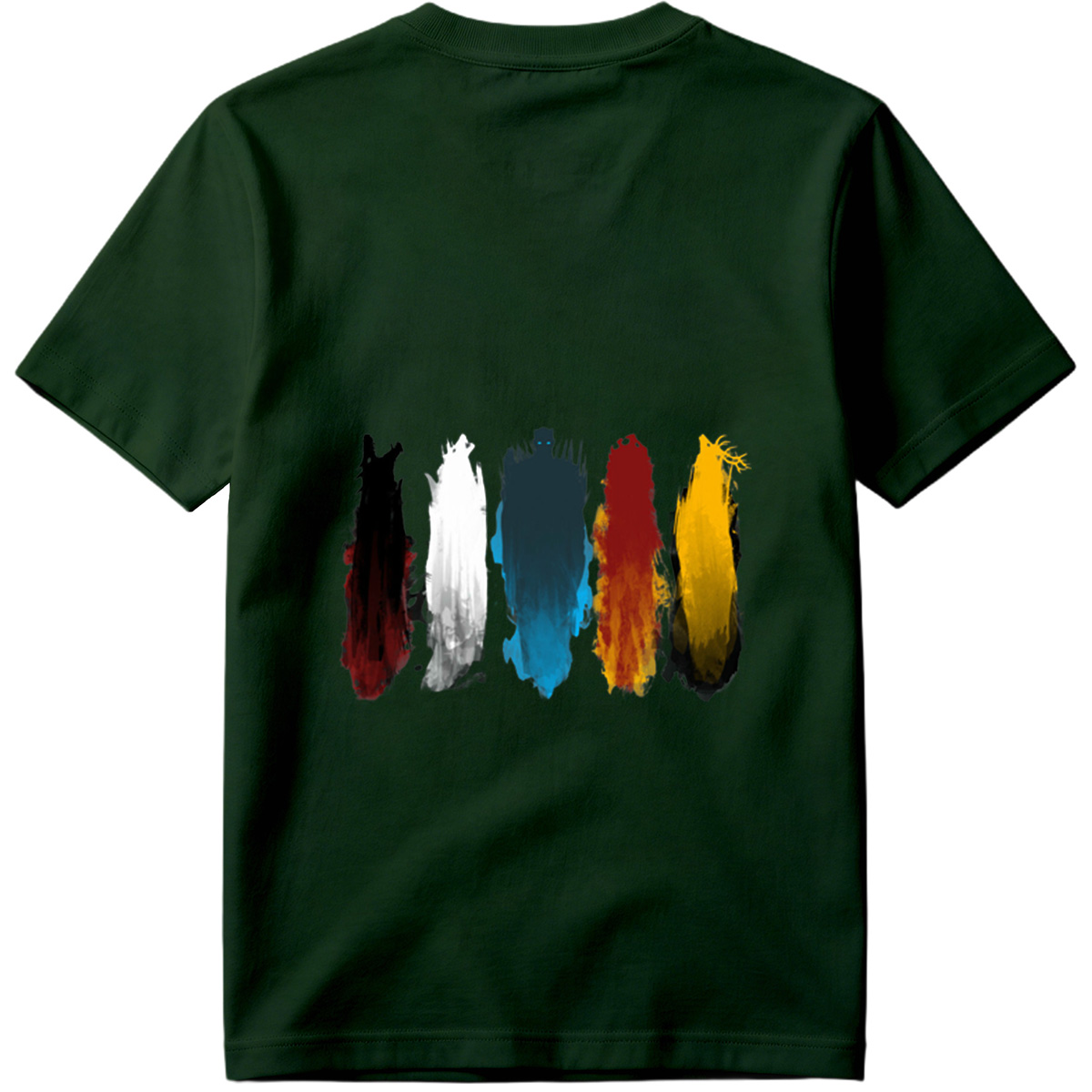 The Five Elements: Fire, Water, Earth, Air, and Spirit - Tee