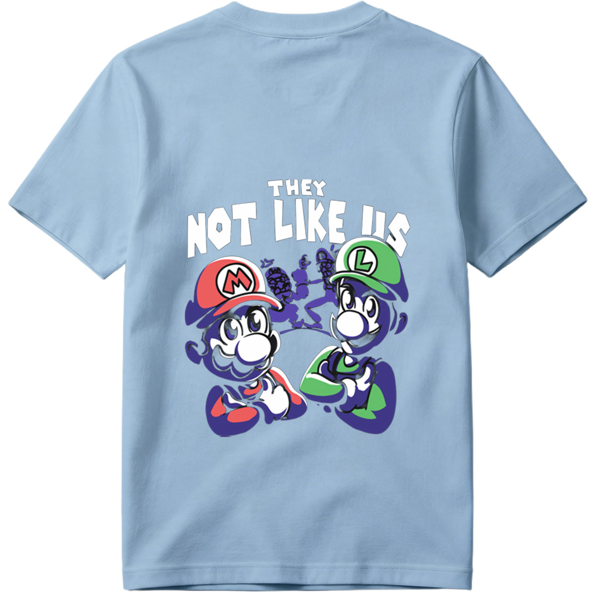 Mario and Luigi: They Not Like Us - Tee