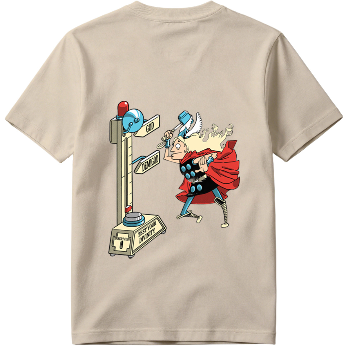 Thor Tests His Divinity - Tee