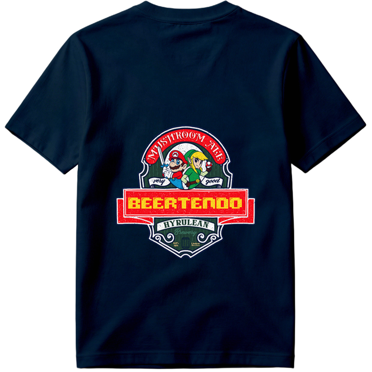 Beertendo: Mario & Link Mushroom Ale - Tee