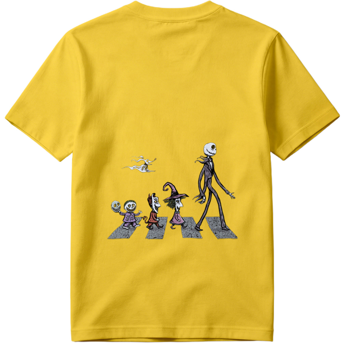 The Nightmares: Jack Skellington, Sally, Zero, and Friends Crossing the Street - Tee
