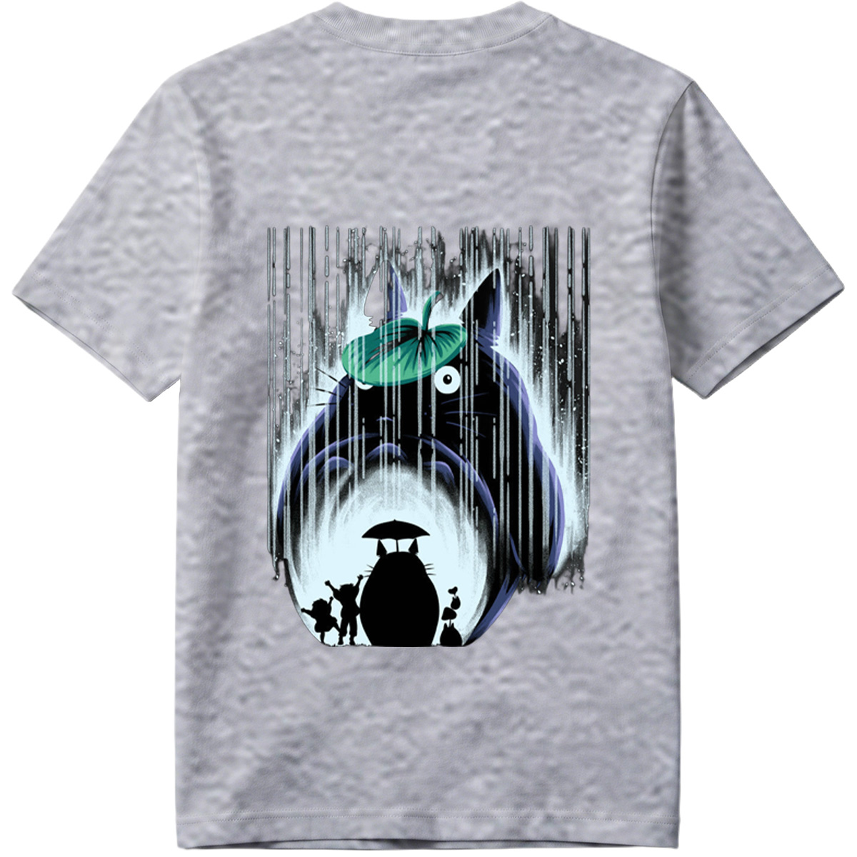 Totoro and Friends in the Rain - Tee