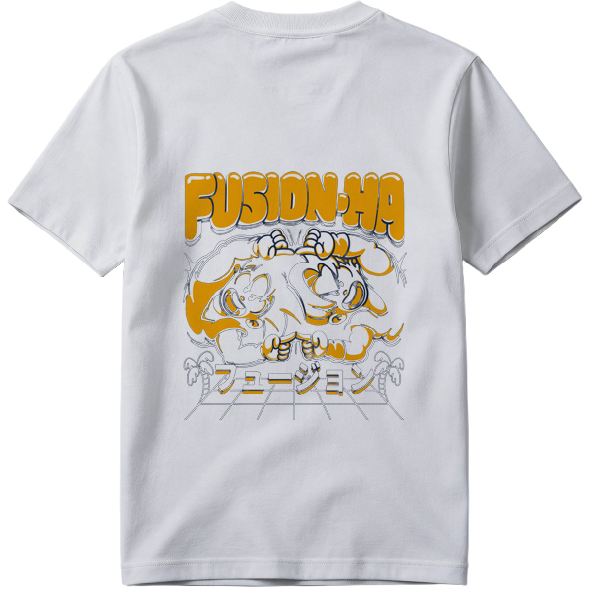 Fusion-Ha: Looney Tunes Characters Fusion Design - Tee