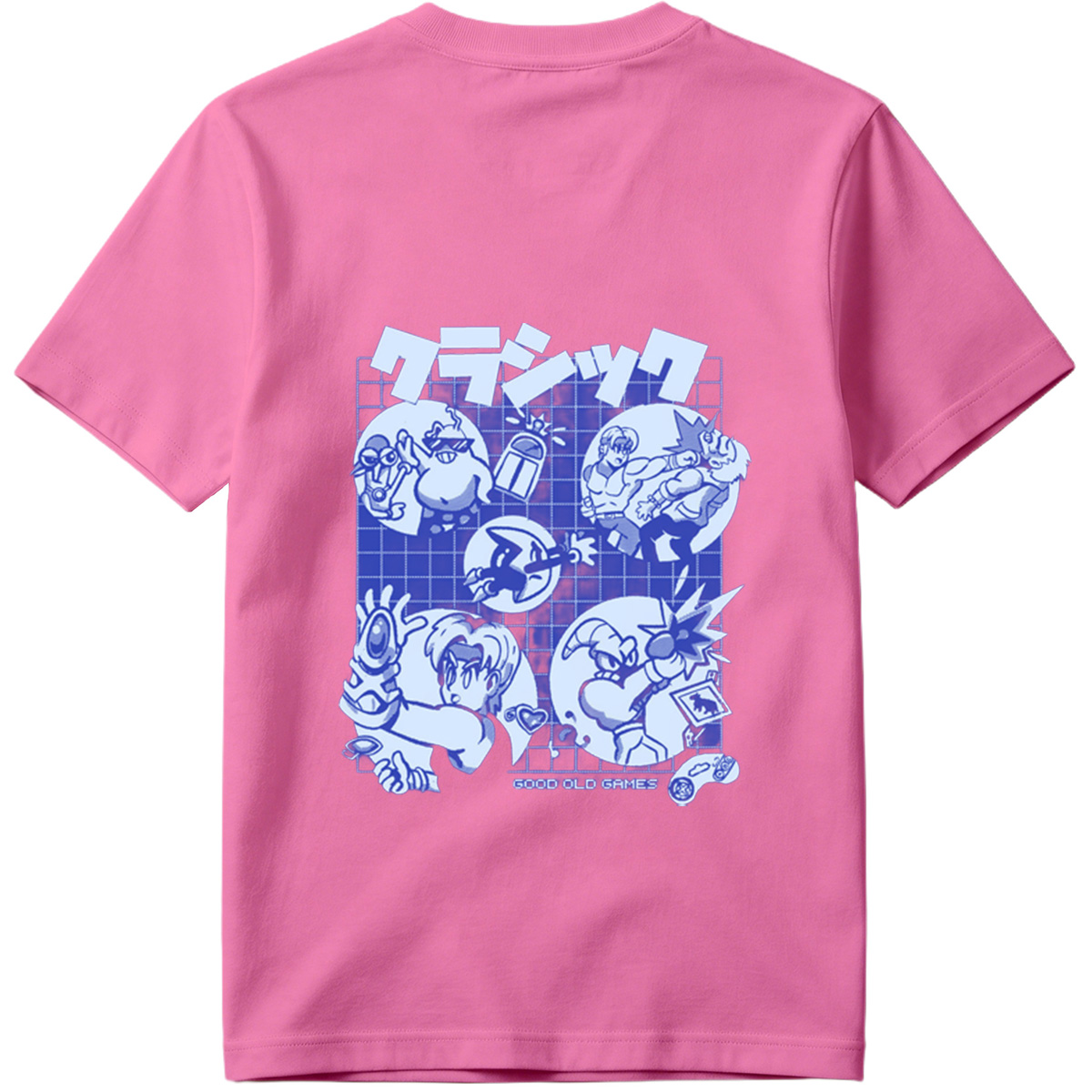 Classic Gaming Characters: Sonic, Knuckles, Tails, and Dr. Eggman - Tee