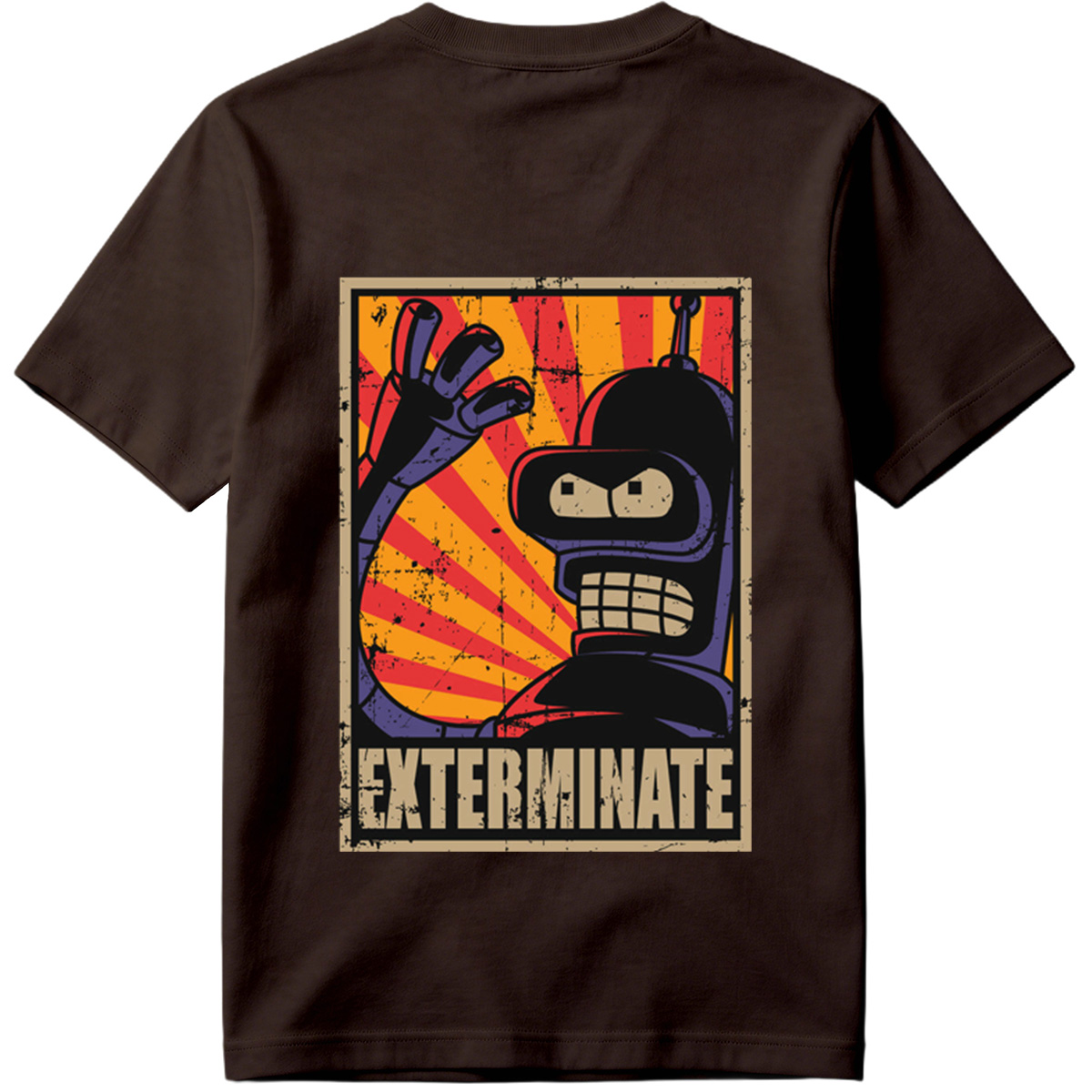 Futurama: Bender Exterminate Poster - Tee
