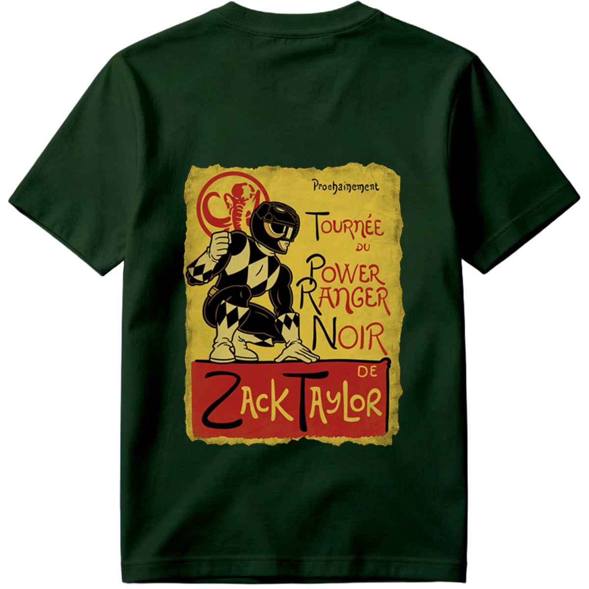 Black Ranger Tour by Zack Taylor - Tee