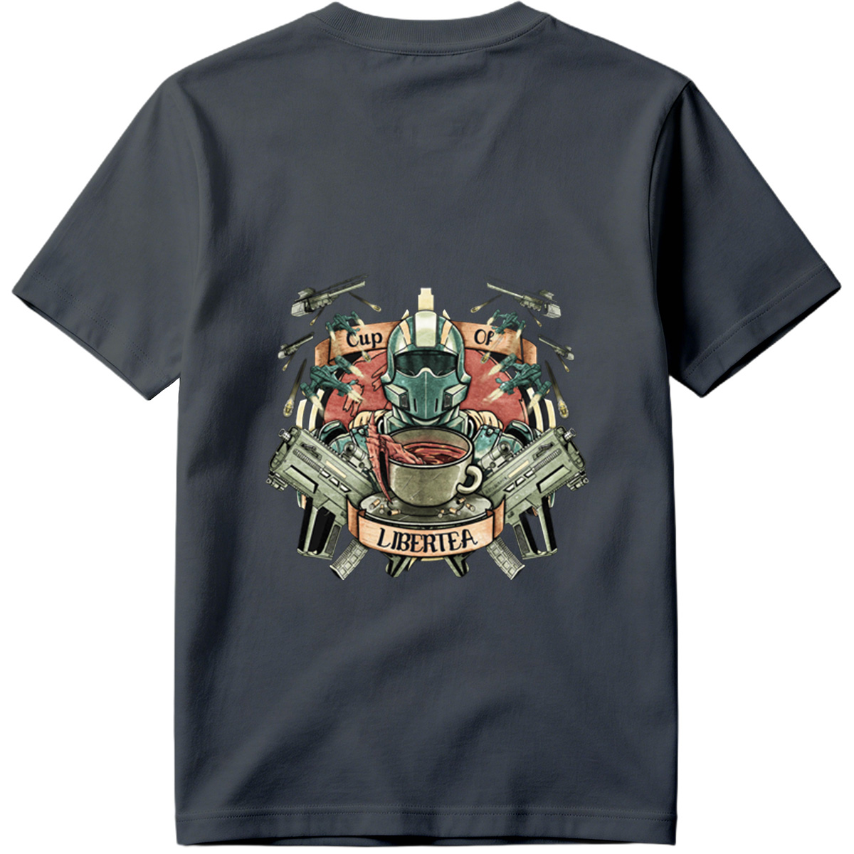 Cup of LiberteA: The Armored Tea Master - Tee