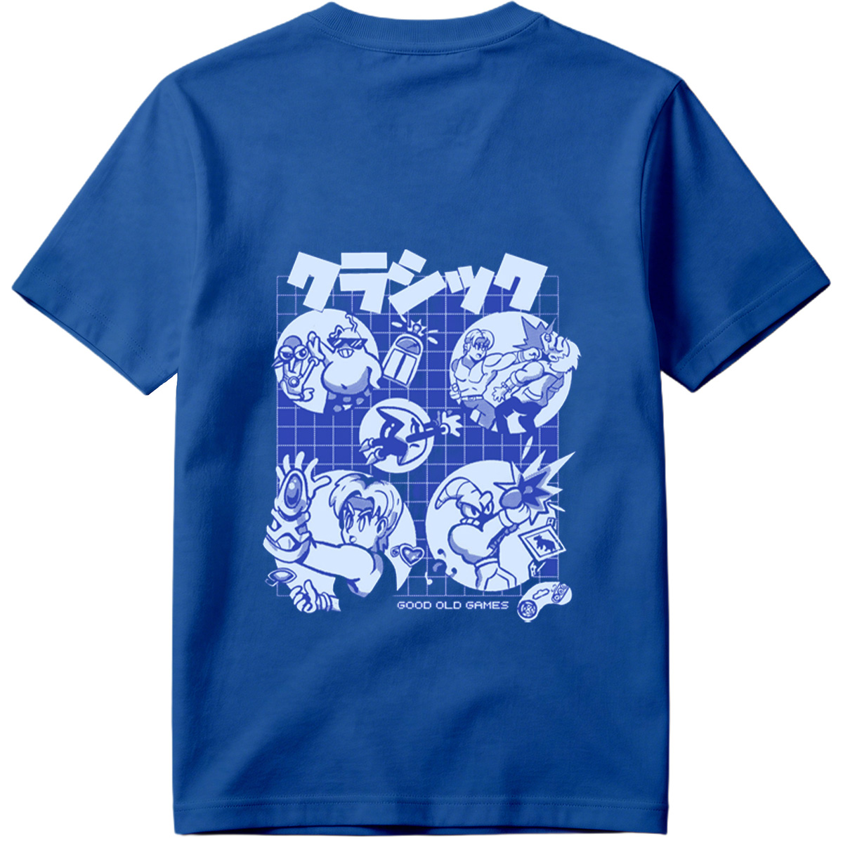 Classic Gaming Characters: Sonic, Knuckles, Tails, and Dr. Eggman - Tee