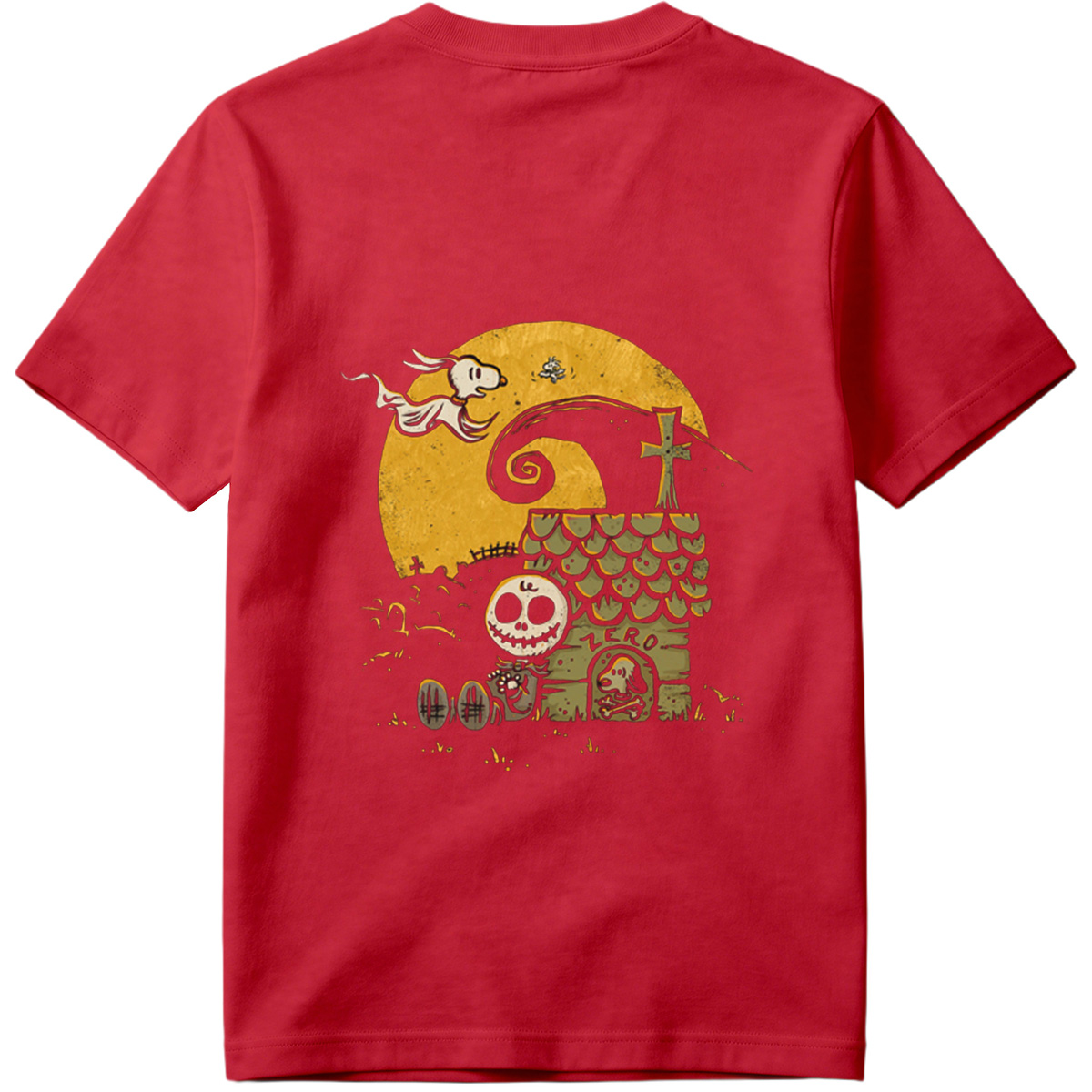 The Nightmare Before Christmas: Jack Skellington and Zero - Tee