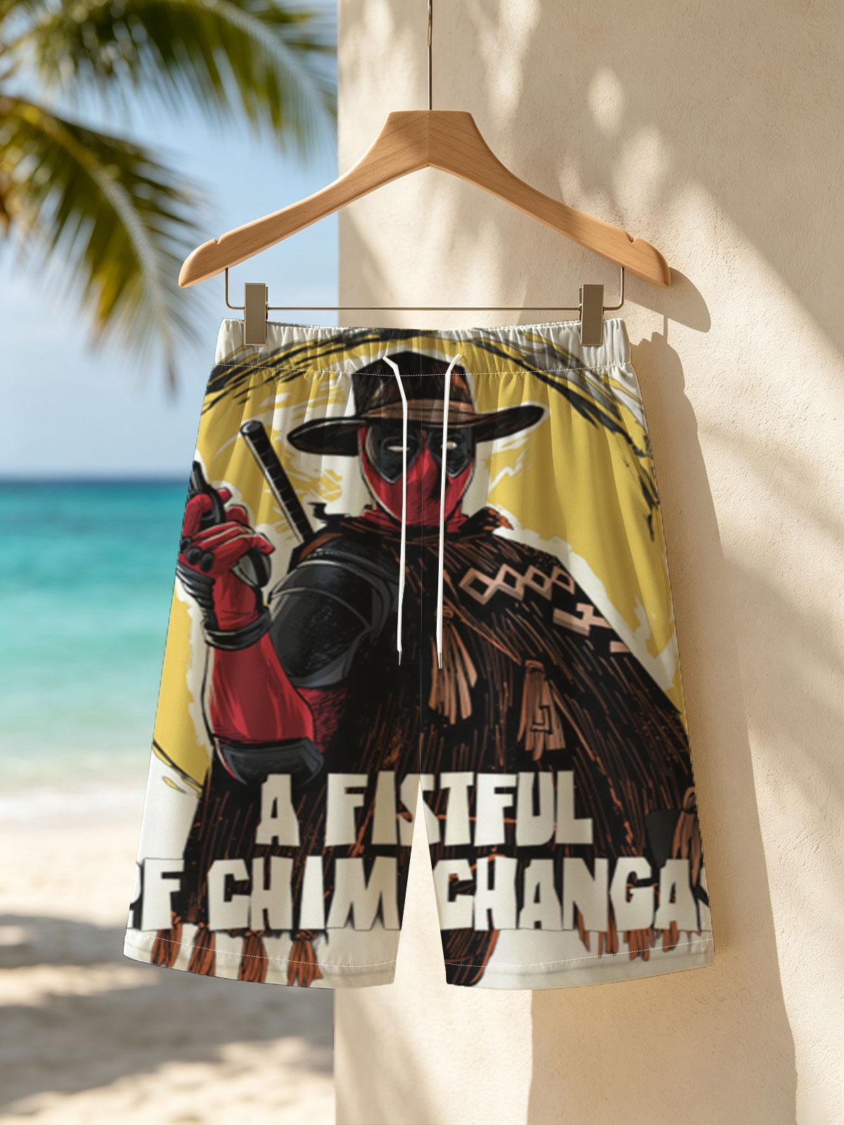 Deadpool in Cowboy Outfit with 