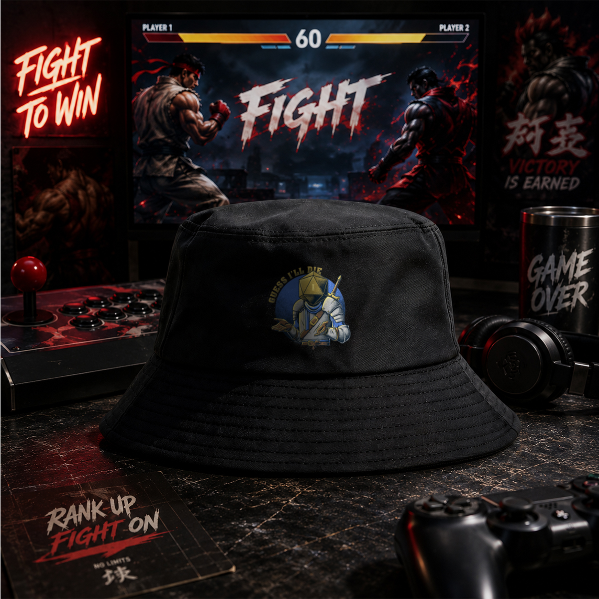 D&D: The 20-Sided Knight - Fisherman's Hat