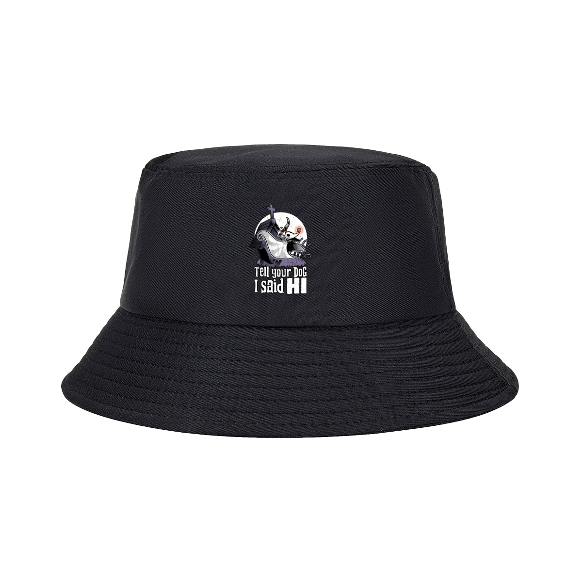 The Nightmare Before Christmas Jack Skellington Tell Your Dog I Said Hi - Fisherman's Hat