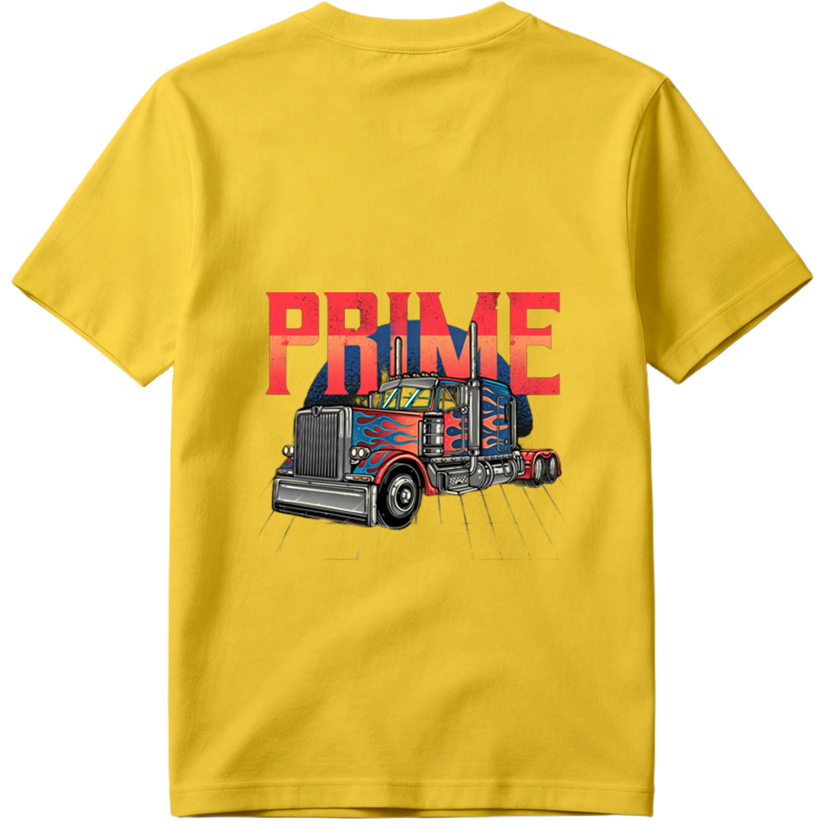 Prime Transport Service - Optimus Prime Truck Design - Tee