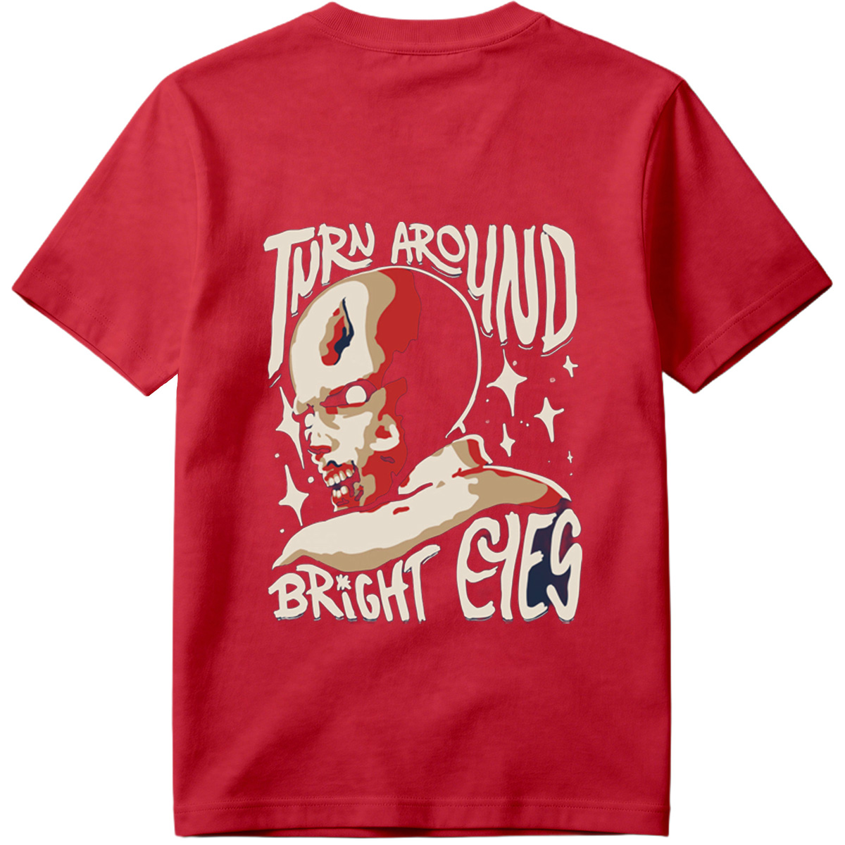 Turn Around Bright Eyes: Skull Character Design - Tee