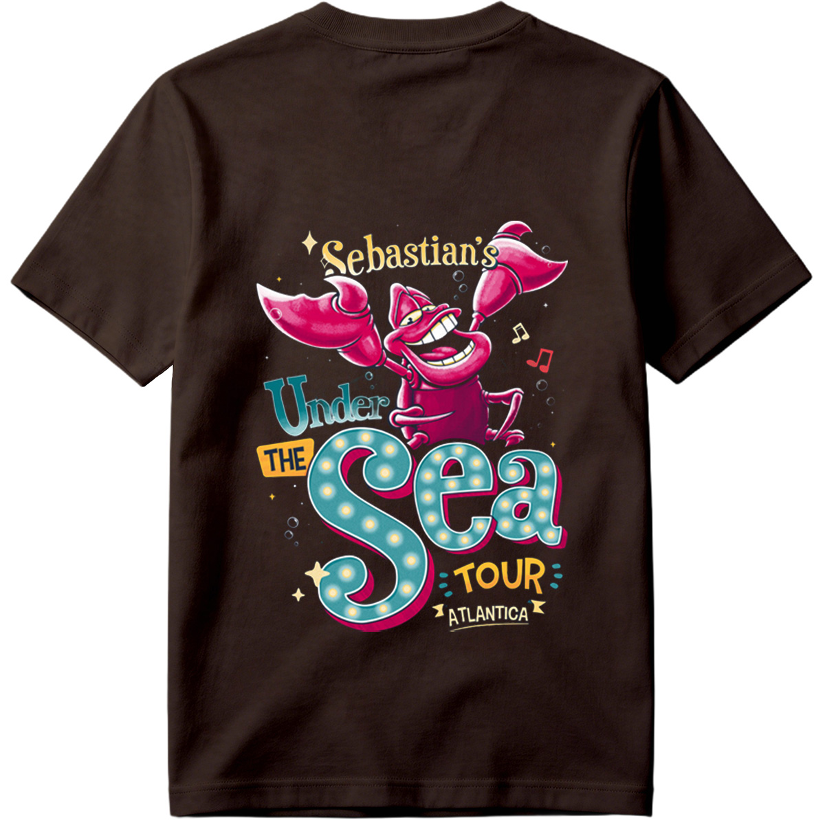 Sebastian's Under the Sea Tour Atlantica - Tee