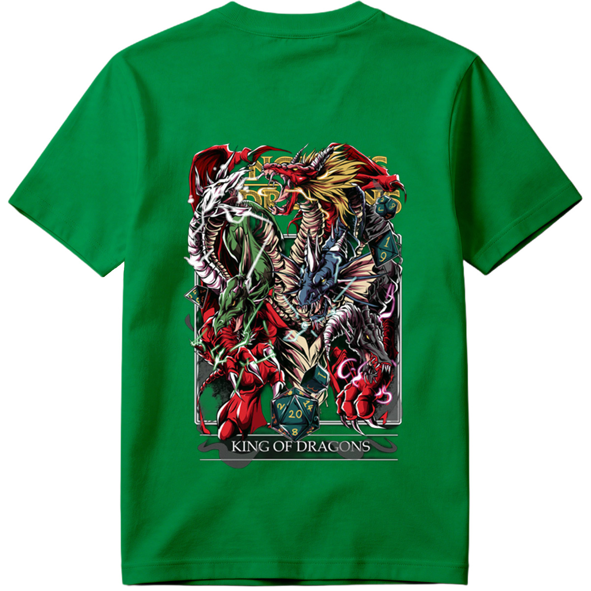 King of Dragons: Multicolored Dragon Ensemble - Tee