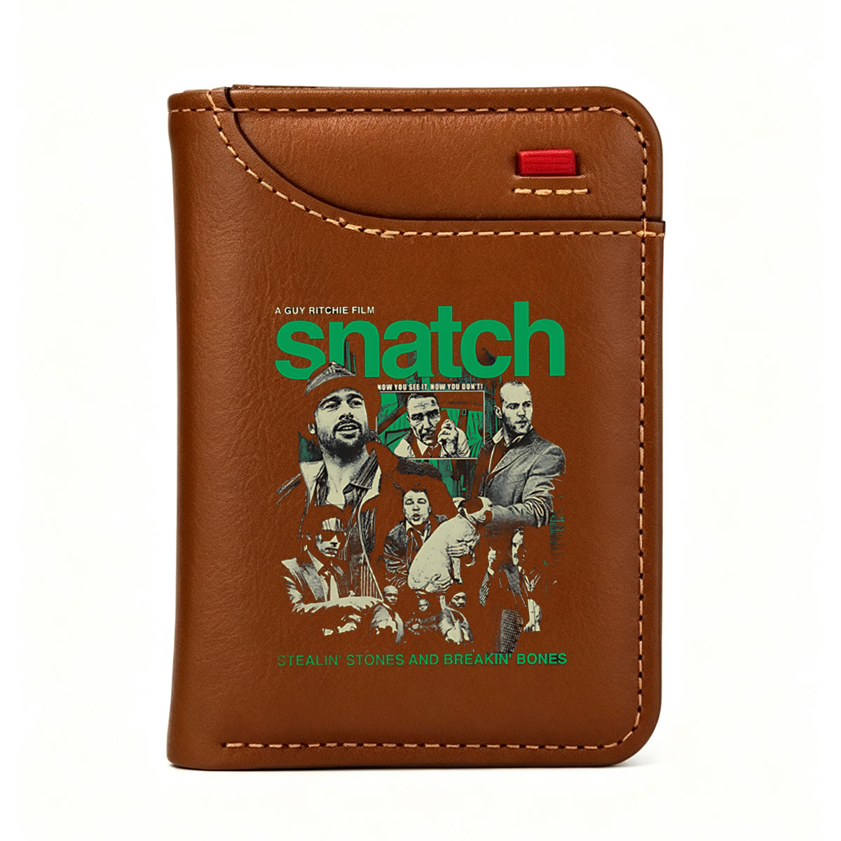 Snatch: A Guy Ritchie Film - Characters in Heist Drama - Vertical Style Wallet