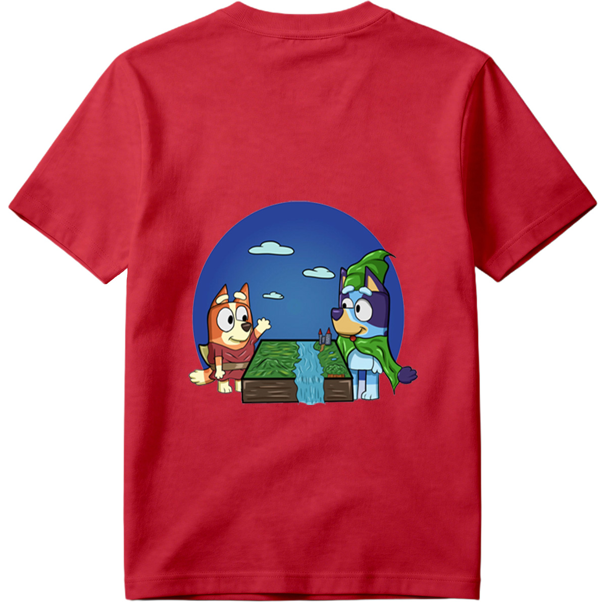 Bluey and Bingo in a Fantasy Adventure - Tee