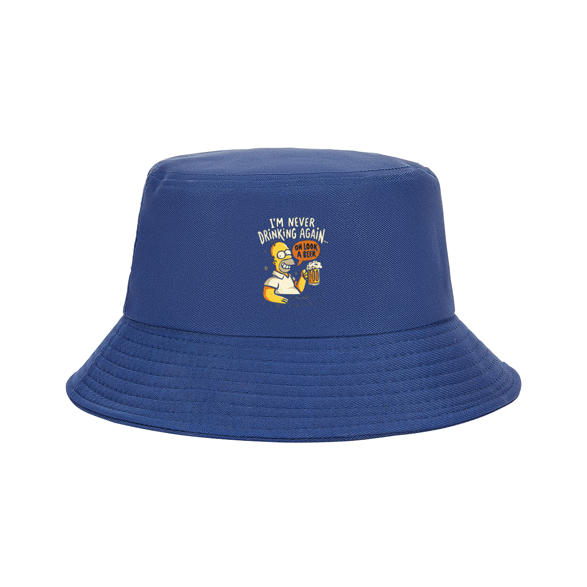 Homer Simpson I'm Never Drinking Again - Fisherman's Hat