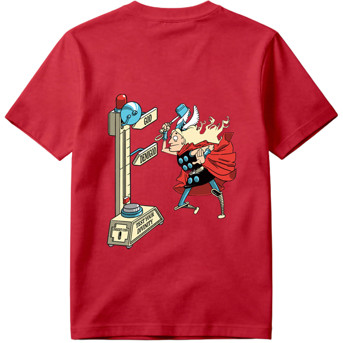 Thor Tests His Divinity - Tee