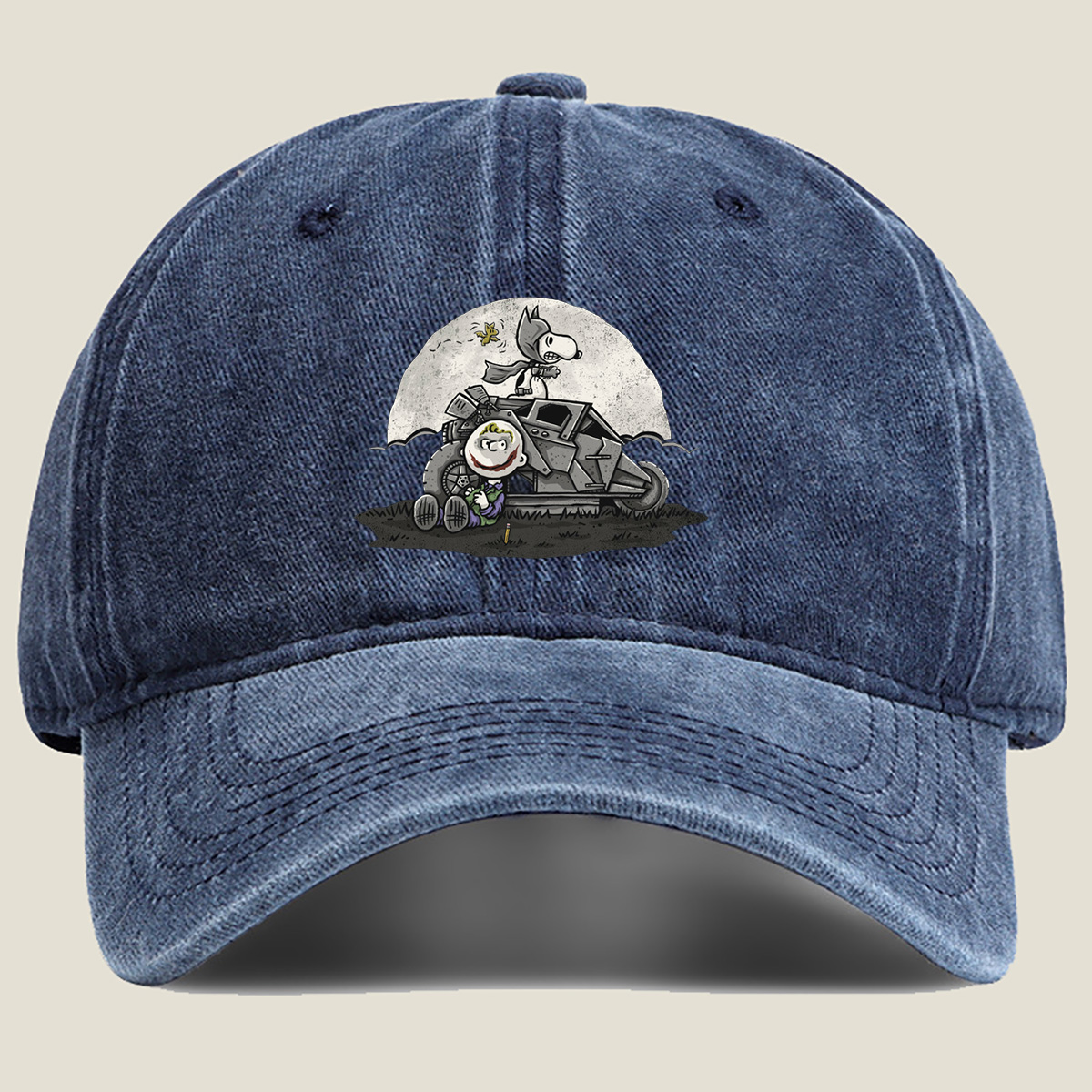 Sonic the Hedgehog vs. The Joker: Moonlight Chase - Washed Denim - Baseball Cap