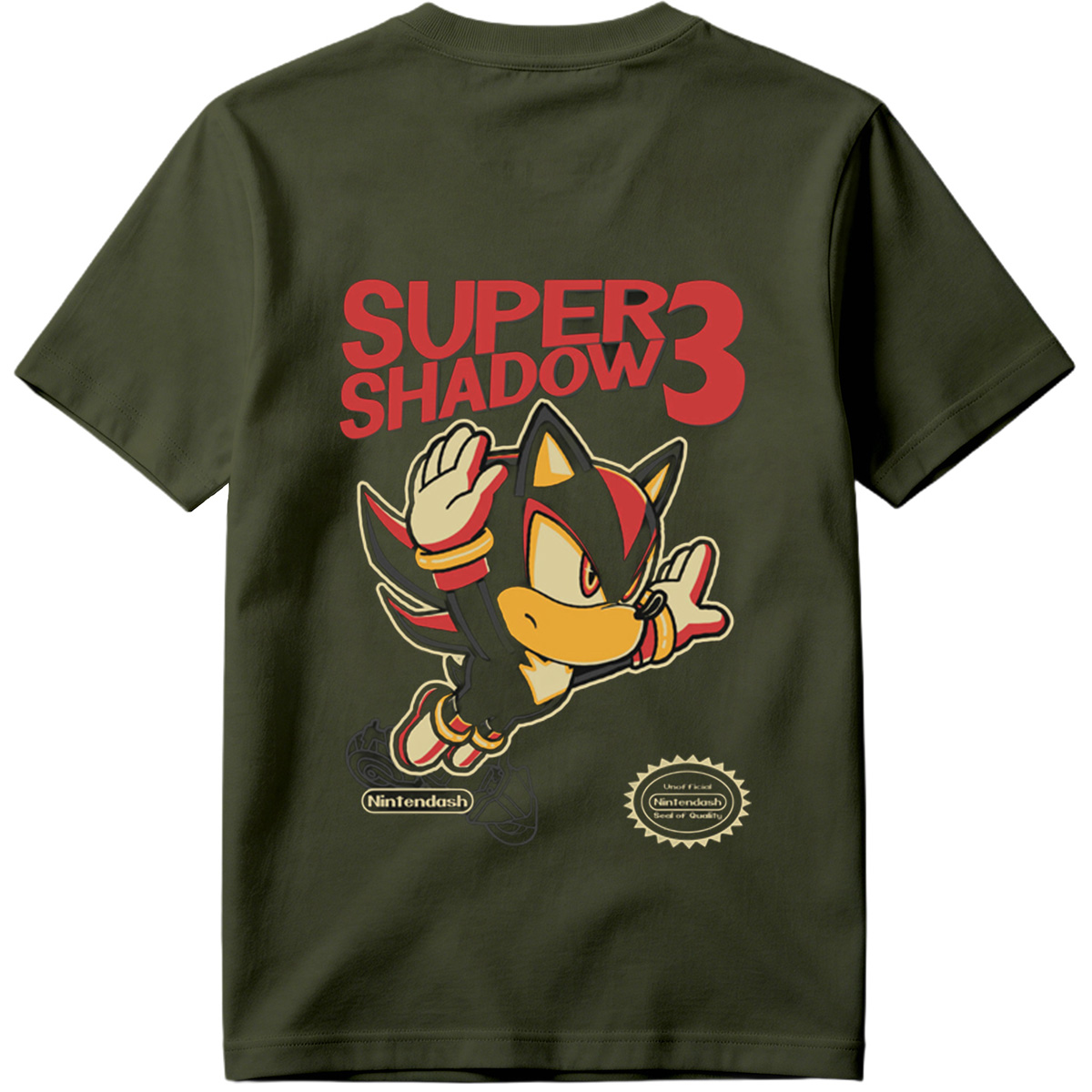Super Shadow 3 - Sonic the Hedgehog Parody - Tee