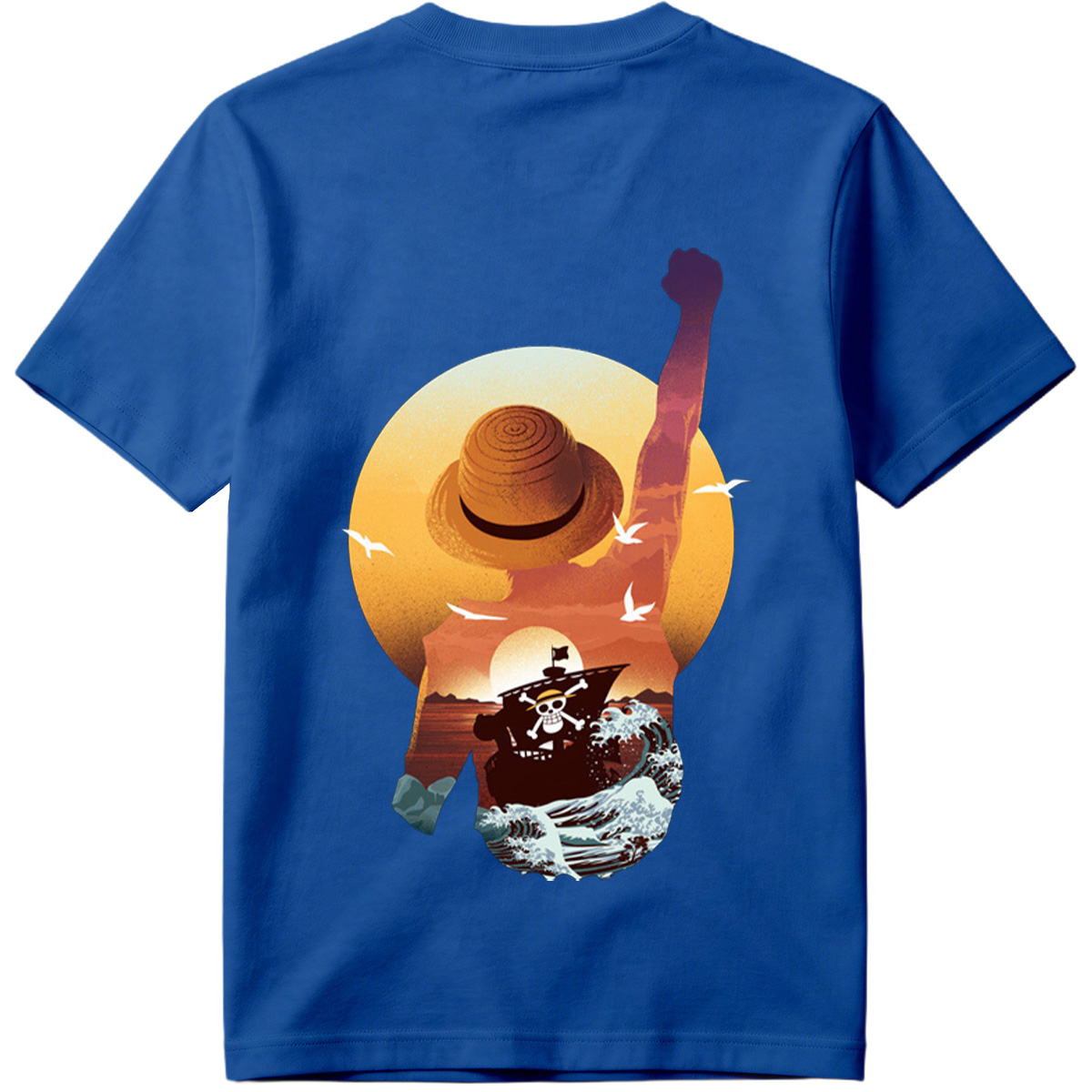 One Piece: Luffy and the Pirate Ship - Tee