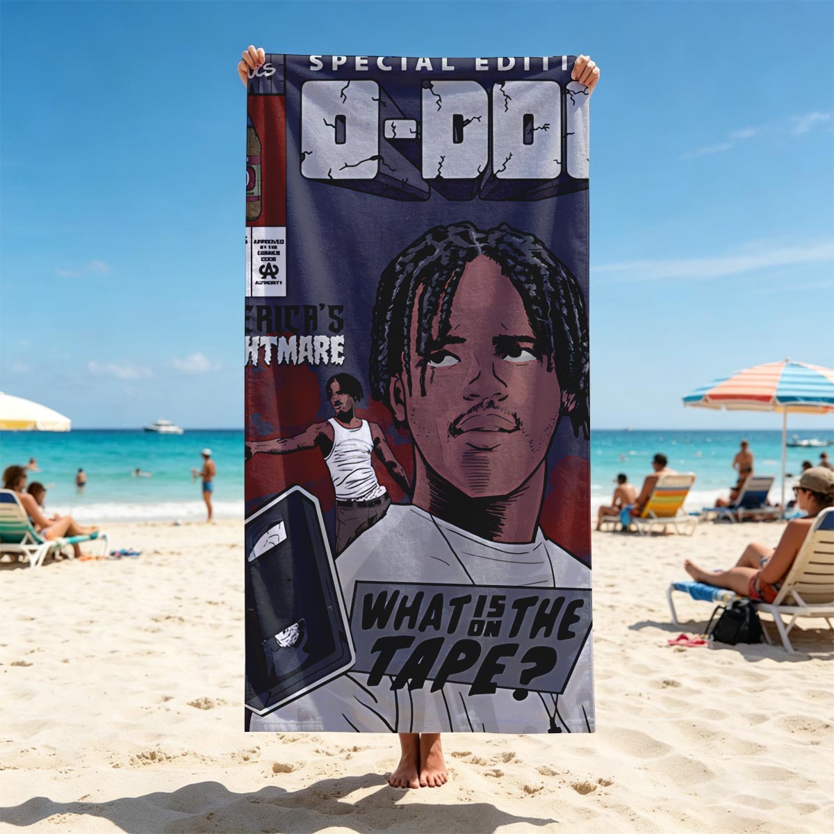 O-Dog: America's Nightmare - What Is on the Tape? - Beach towels