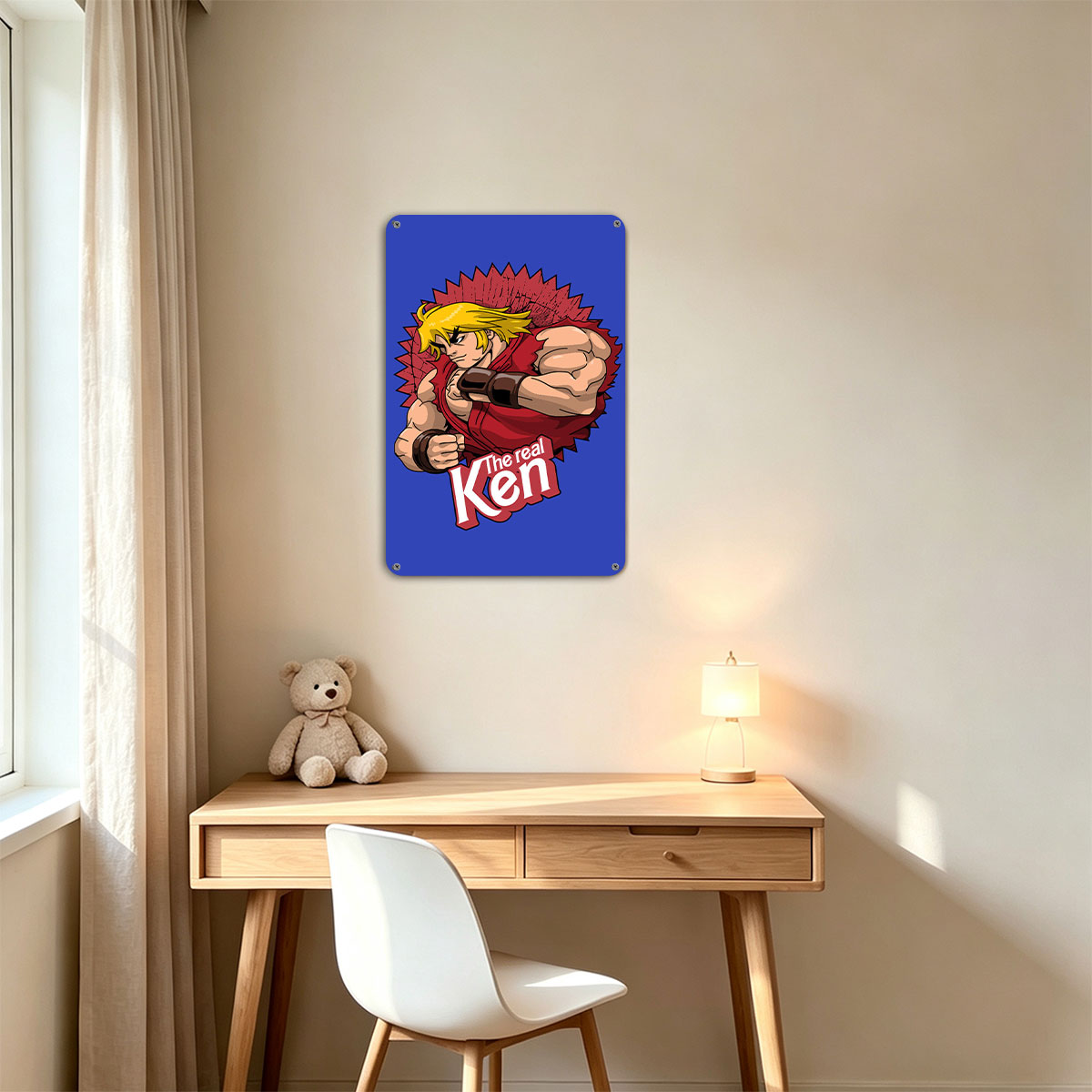 The Real Ken - Street Fighter Character - painting