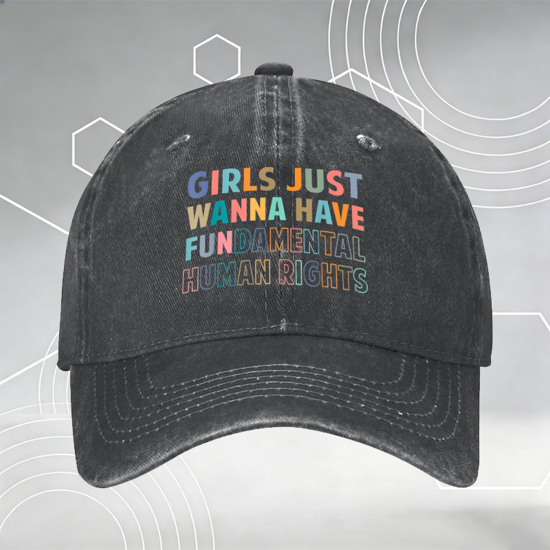 New Baseball Cap with Cute Penguin Math Print 