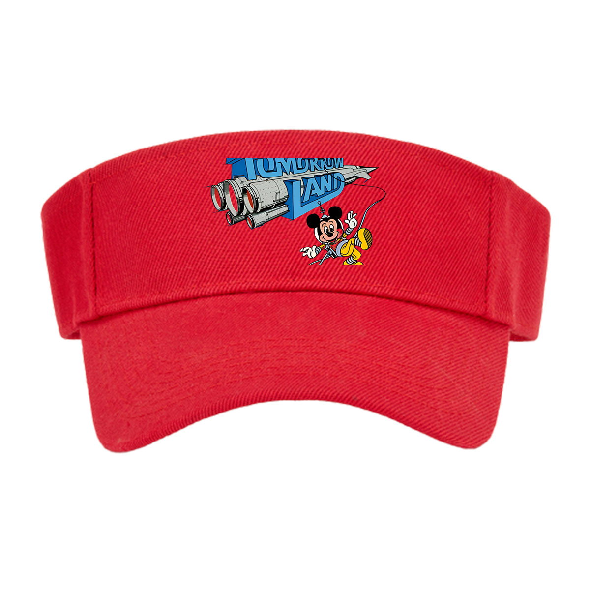 Mickey Mouse in Tomorrowland with Rocket Ship -  Visor cap
