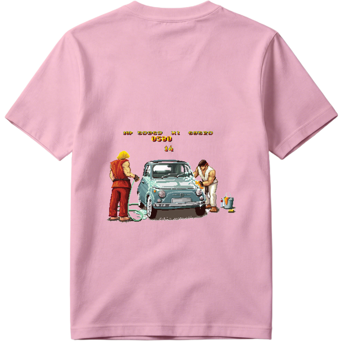 Street Fighter: Ryu and Ken Wash Car - Tee