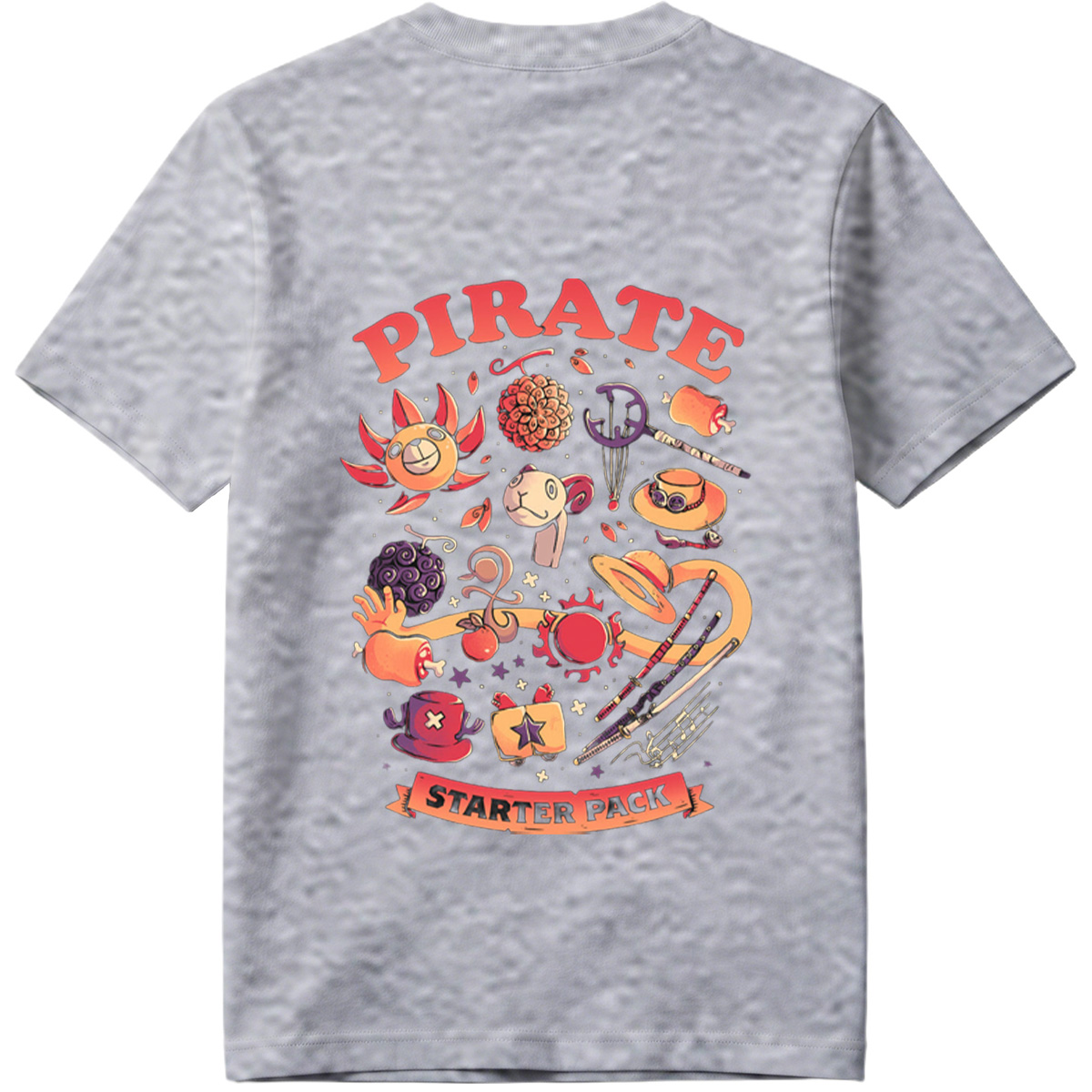 Pirate Starter Pack: A Whimsical Adventure with Captain and Crew - Tee
