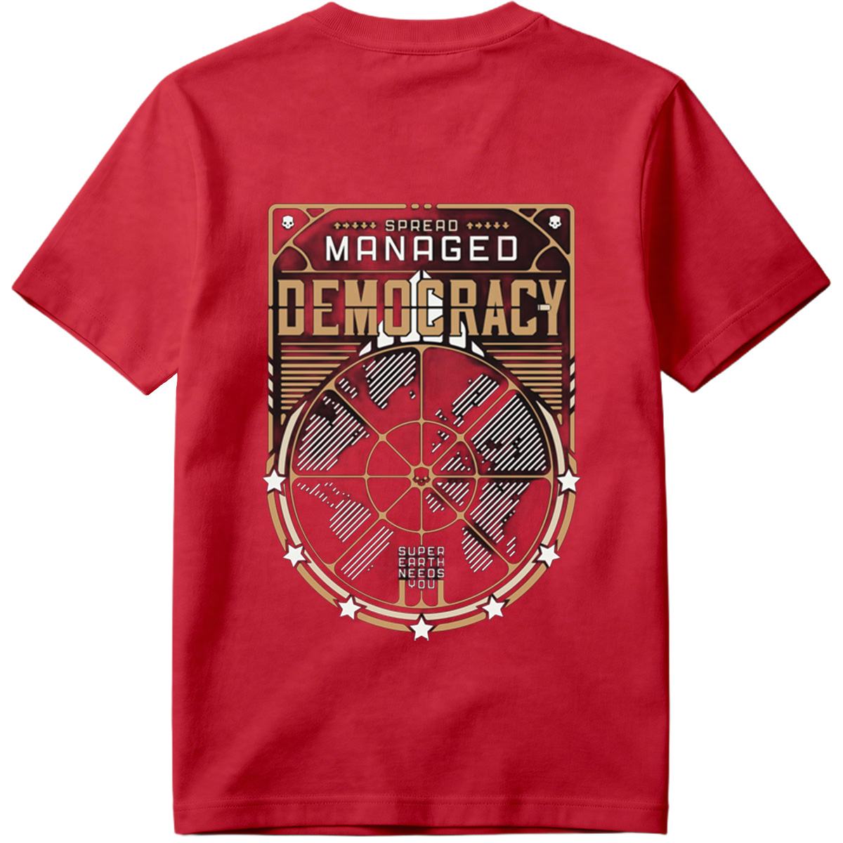 Managed Democracy: Super Earth Needs You - Tee