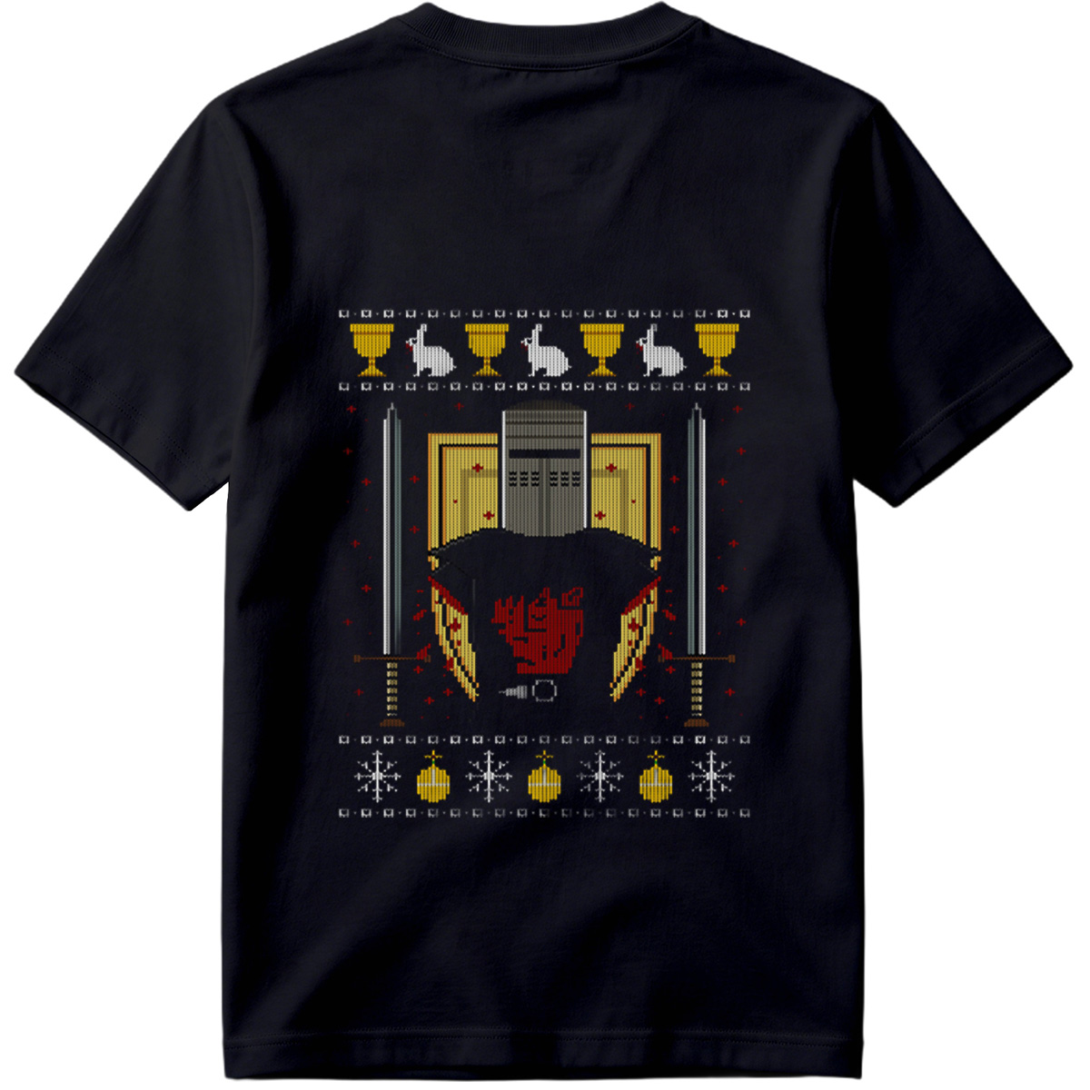 Game of Thrones: Iron Throne and White Walkers Holiday Design - Tee