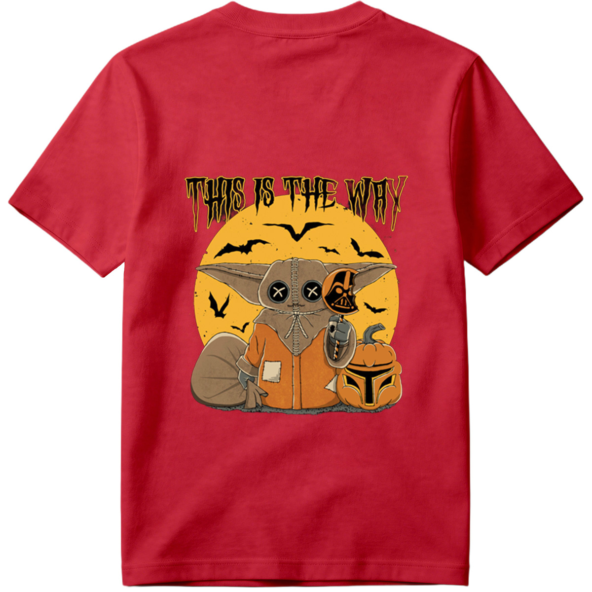 This Is The Way - Baby Yoda Halloween Star Wars Art - Tee